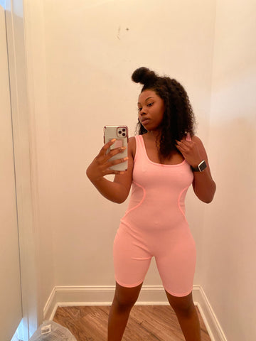 BODY ME COTTON PINK ONE-PIECE
