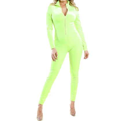 Slime Yellow Jumpsuit